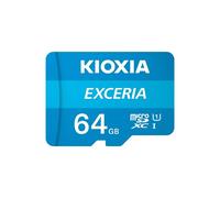 Kioxia Exceria MicroSDXC 64GB UHS-I U1 Clase 10 + Adaptador SD