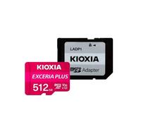 MICRO SD KIOXIA 512GB EXCERIA PLUS UHS-I C10 R98 CON ADAPTADOR