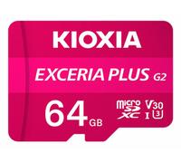 Micro SD KIOXIA 64GB EXCERIA Plus G2 UHS-I C10 con Adaptador