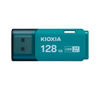 Pendrive Kioxia LU301L128GG4 128GB USB 3.2 Gen 1 Tipo A Azul con tapa