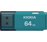 Pen Drive KIOXIA 64GB LU202L064G - USB 2.0, Compacta, Aqua Blue