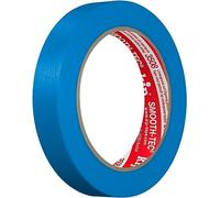 kip 3508 Smooth-Tec - Crepe de pintor para interior y exterior, 18 mm x 50 | Crepé liso, resistente a los rayos UV, bordes afilados, cinta dorada, cinta de pintura, 80 °C