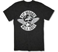 KIP Moore Smoking Skull Wild Ones T Shirt Merch Mens tee Black 3XL