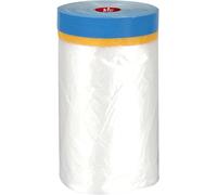 Kip Multimáscara 3 en 1 Washi-Tec y cinta adhesiva para enmascarar, proteger y enyesar, 2600 mm x 17 m, cinta adhesiva y cinta de limpieza para pintura de pared, masilla, acrílico, pintura y barnizado