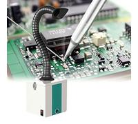 KIPEKE Extractor de Humos de Soldadura, Mini Banco de absorción de Humos de Soldadura, 0,3 μm 99,5% de filtración de Alta eficiencia, eliminador de Humos de Soldadura Superior con Filtro y función de