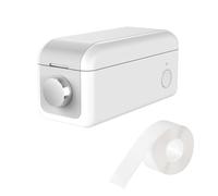 Kiperline Impresora de Etiquetas, Dispositivo de Etiquetado de Pegatinas Bluetooth Impresora de Etiquetas Portátil Compatible con iOS y Android para la Oficina en Casa (Blanco)