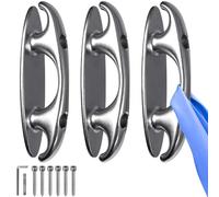 Kipika Anclajes de pared de banda de resistencia, anclajes de pared de acero inoxidable para entrenamiento de resistencia, gancho de entrenamiento resistente para gimnasio en casa, terapia física y