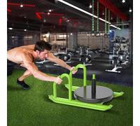 Kipika Trineo de pesas, trineo de entrenamiento, trineo de entrenamiento de fuerza, trineo de entrenamiento de velocidad para ejercicio atlético, mejora de velocidad, fácil de superar obstáculos