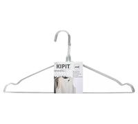 Kipit Juego de Perchas 40 x 1 x 20 cm Plateado Metal (24 Unidades)