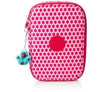 Kipling 100 Pens, Estuche Grande con Capacidad para 100 Bolis, 21 cm, 1.5 L, Rosa (Starry Dot Print)