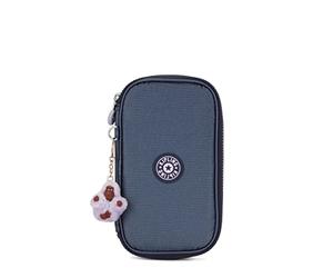 Kipling 50 Pens, Estuche con Capacidad para hasta 50 Pens, 21 cm, 1 L, Azul (Admiral Bl Met)