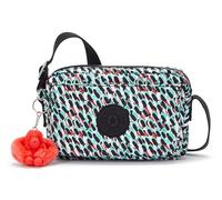 Kipling Abanu Bandolera Pequeña, Abstract Print (Blanco)
