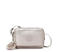 Kipling Abanu Bandolera Pequeña, Metallic Glow (Plata)