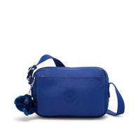 Kipling Abanu Bolso Bandolera, Bolso Bandolera Compacto Ligero con Cierre de Cremallera, Correa Ajustable & Compartimentos Múltiples, Bolsa de Viaje Diaria - Blazing Blue
