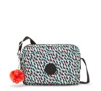 Kipling Abanu M Bandolera Mediana, Abstract Print (Blanco)