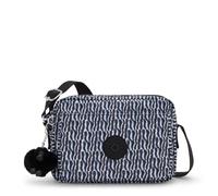 Kipling ABANU M Bandolera mediana, Holiday Waves (Azul)