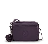 Kipling Abanu - Riñonera Bolso Cruzado Mediano para Mujer, Ligero, Cintura Ajustable con Bolsillos con Cremallera Multicompartimento, Ciruela Definitiva, 9.5''L x 6.75''H x 3.5''D