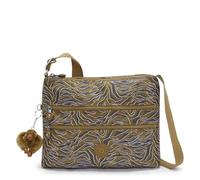 Kipling Alvar, Bandolera Mediana, 4.5 x 80 x 38 cm, Undersea Leaves, Verde