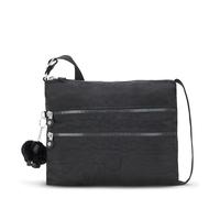 Kipling Alvar Bandolera Mediana, Black Noir (Negro)