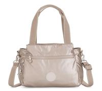 Kipling Alvar Bandolera Mediana, Metallic Glow (Plata)