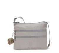 Kipling Alvar, Bolso de hombro Mujer, Grey Gris, 4.5x33x26 cm (LxWxH)