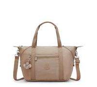 Kipling Art Bolso Tote, Bolsa Mediana Ligera con Cierre de Cremallera, Interior Espacioso & Versátil Bolsa de Viaje o Gimnasio - Tan Beige