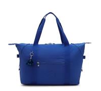 Kipling Art M Bolso Tote, Bolso Tote Mediano Ligero con Cierre de Cremallera, Asas Superiores & Correa de Hombro Ajustable, Versátil Bolsa de Viaje Diaria - Blazing Blue