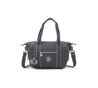 Kipling Art Mini Bolso Tote, Bolso Pequeño Ligero con Cierre de Cremallera, Asas Superiores & Correa Extraíble, Resistente Bolsa de Viaje Diaria - Moonlit Grey