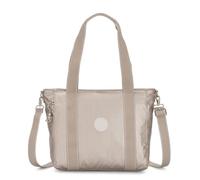 Kipling Asseni S Bolso Pequeño, Totes, Metallic Glow (Plata)