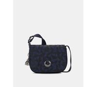 Kipling Bandolera Loreen Mini en azul marino con print geométrico. Azul marino
