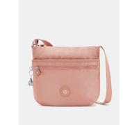 Kipling Bandolera mediana Arto de nylon en rosa con asa regulable. Rosa Variante única
