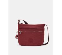 Kipling Bandolera pequeña Arto en granate con cremallera. Granate Variante única