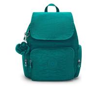 Kipling Basic City Zip Mochila de la ciudad S 33.5 cm verde