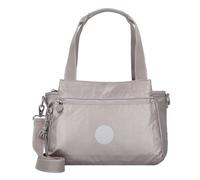 Kipling Alvar Bandolera Mediana, Metallic Glow (Plata)