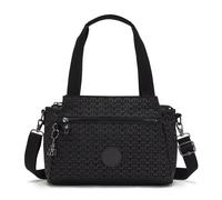 Kipling Elysia Bandolera Mediana, Bolsos de Hombro, Signature Emb (Negro)