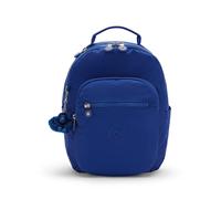 Kipling Seoul S Backpack, Lightweight Compact Laptop Backpack, Fits Tablet & Small Laptop, Water-Resistant Everyday School & Travel Daypack with Organizer Pockets - Blazing Blue