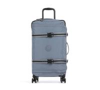 Kipling Basic Spontaneous M Maleta con 4 ruedas azul-gris, fibra sintética, 36 x 66 x 24cm