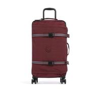 Kipling Basic Spontaneous M Maleta con 4 ruedas vino, fibra sintética, 36 x 66 x 24cm