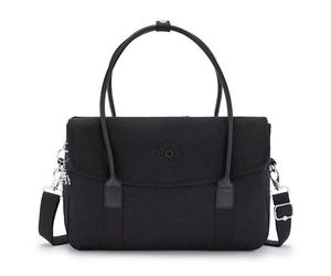 Kipling Bolsa de hombro Basic Superworker S con compartimento para el portátil de 38 cm negro