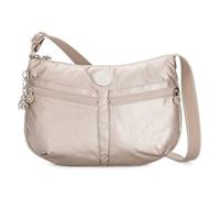 Kipling Izellah Bandolera Mediana, Metallic Glow (Plata)