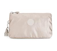 Kipling Creativity L Monedero Grande, Bolsas, Estuches, Metallic Glow (Plata)