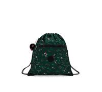 KIPLING Bolsa para gimnasio 'Supertaboo' esmeralda / verde oscuro / rojo / blanco One Size EUR