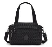 Kipling Elysia Bandolera Mediana, Bolsos de Hombro, Signature Emb (Negro)