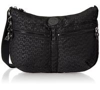 Kipling Bolso de hombro Izellah para mujer, Signature Emb, 13''L x 9''H x 4.75''D