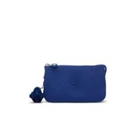 Kipling Creativity L Estuche, Estuche Organizador Grande Ligero con Cierre de Cremallera & Compartimentos Múltiples, Versátil Bolsa de Cosméticos & Accesorios de Viaje Diaria - Blazing Blue