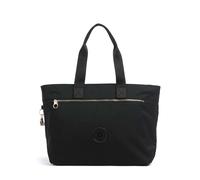 Kipling Charm Colissa Zip Bolsa shopping negro, fibra sintética, mujer