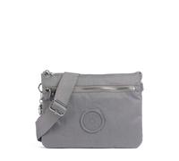 Kipling Charm Riri L Zip Bandolera gris, fibra sintética, mujer