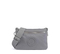 Kipling Charm Riri Zip Bandolera gris, fibra sintética, mujer