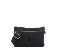 Kipling Charm Riri Zip Bandolera negro, fibra sintética, mujer