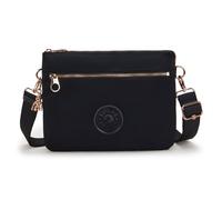 Kipling Charm Riri Zip Bolsa de hombro L 27 cm negro